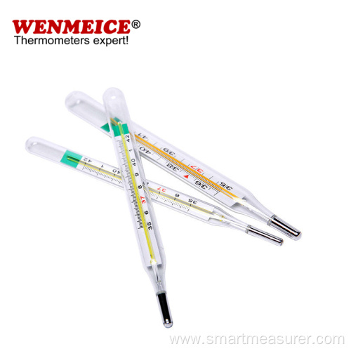 Clinical Glass Thermometer Mercury-Free Mercury Thermometer